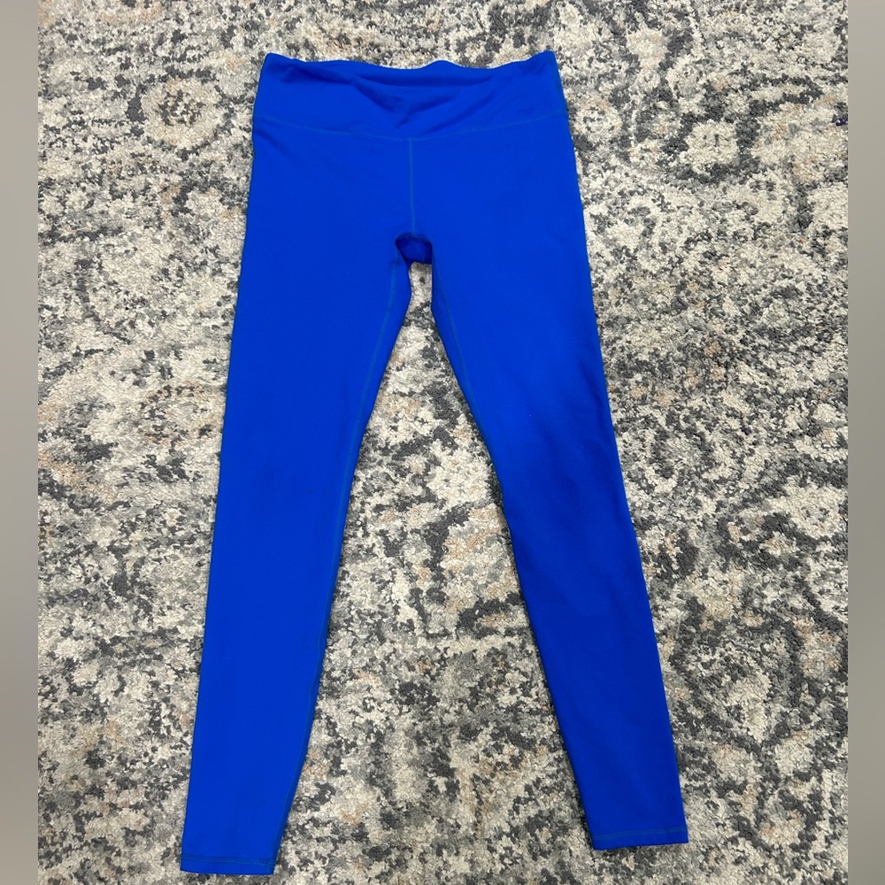Fabletics blue workout legging